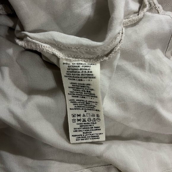 Free People I Think I Love You Crochet Inset Mini Dress - Picture 6 of 10